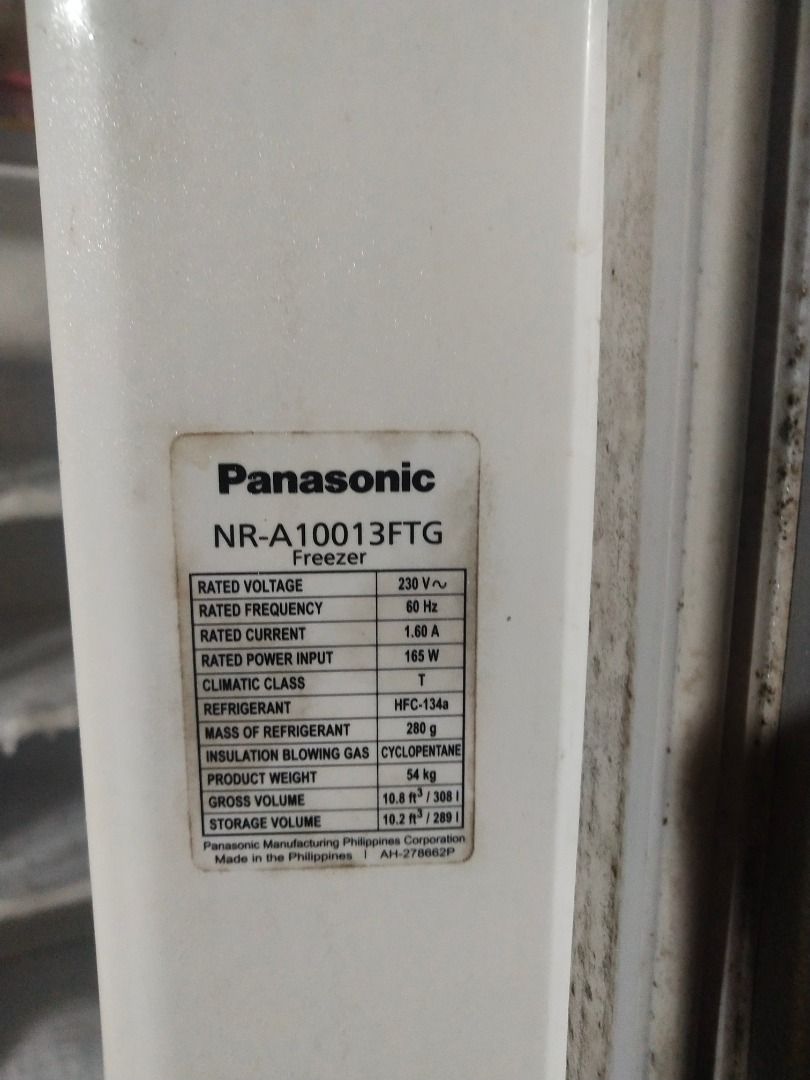 Panasonic Freezer, TV & Home Appliances, Kitchen Appliances