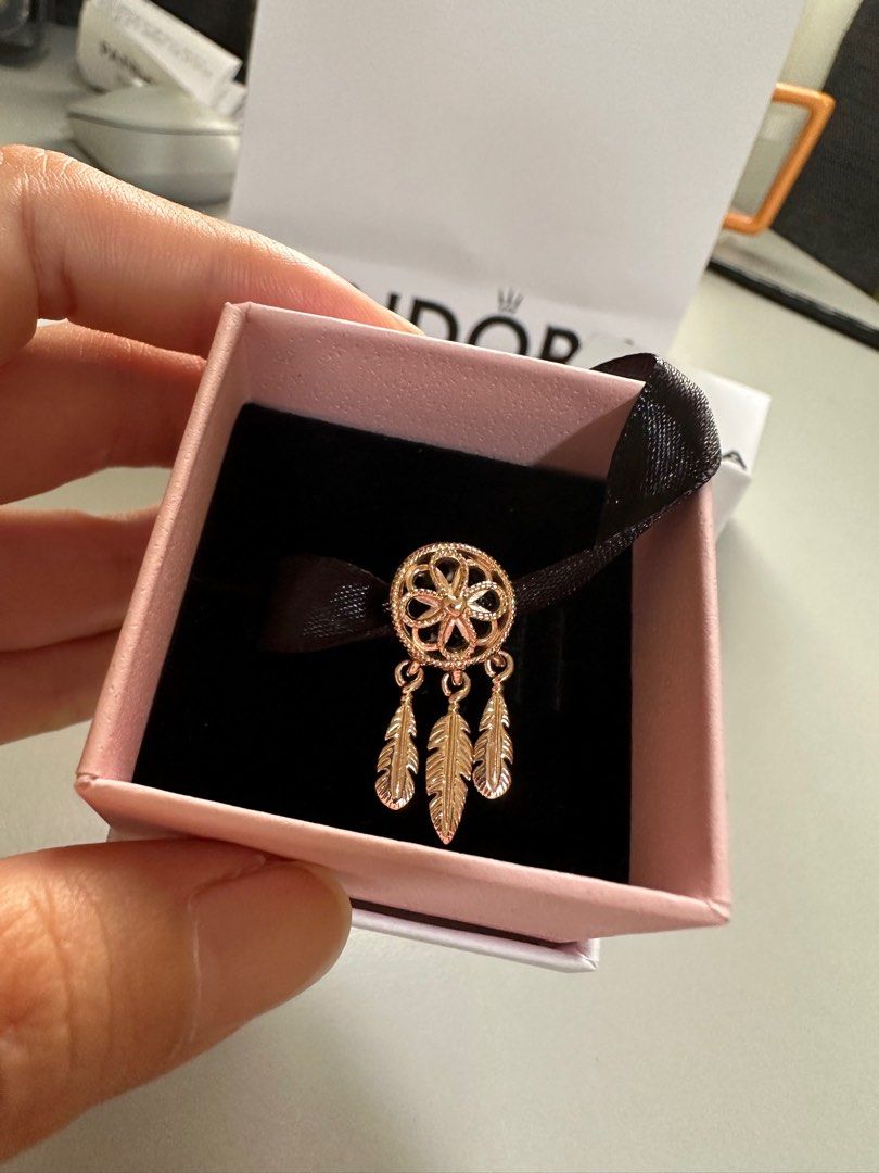 Pandora Dream Catcher Charm Rosegold, Women's Fashion, Jewelry