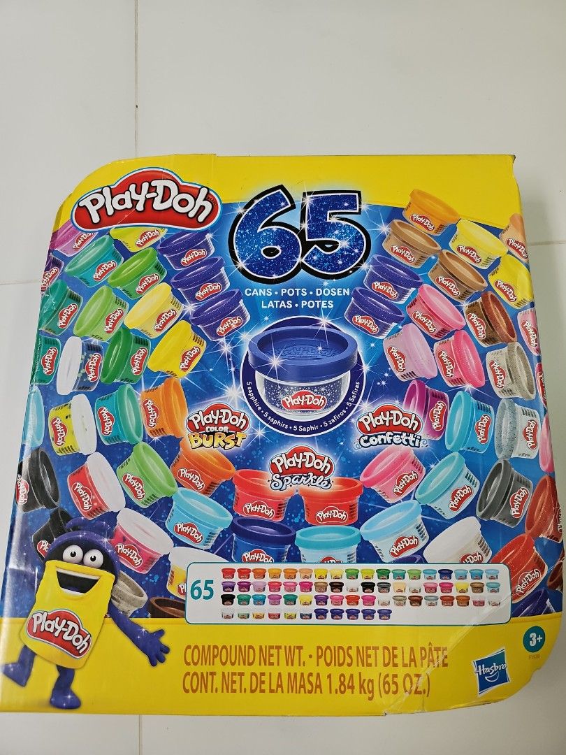 Play-Doh 65 color, Hobbies & Toys, Toys & Games on Carousell