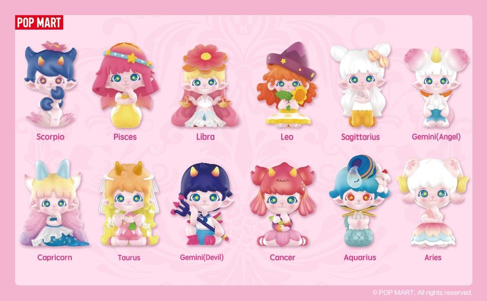 Pop Mart Zodiac Flower Whispering Taurus, Hobbies & Toys, Memorabilia