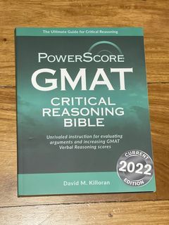 Powerscore GMAT Reading Comprehension & Critical Reasoning Bible