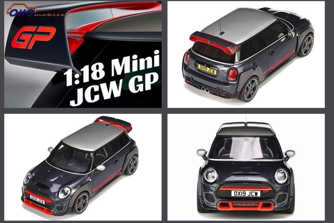 Preorders 1/18 Otto Mini Cooper JCW GP Black, Hobbies & Toys, Toys