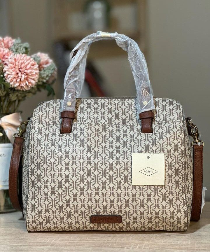Fossil rachel satchel taupe online