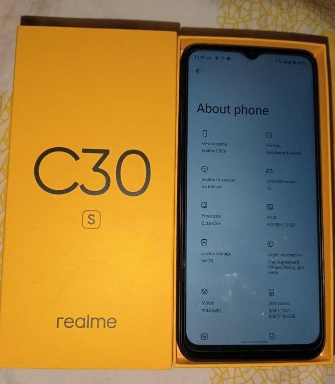 Realme c30s (Category: Realme) located in Malabon City. Submitted by pwetdeleon78393 (Listing ID 1214210523, Image 1). Description: realme c30s complete almost new 2/32gb.