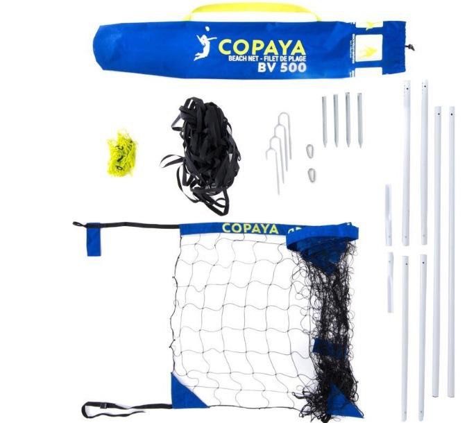 Recreational Beach Volleyball Set And Posts) Copaya BV500, Sports