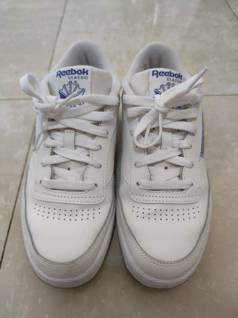 Reebok Club C85 UK6 US7 EU39 White Sneaker, Men's Fashion, Footwear,  Sneakers on Carousell