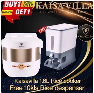 Rice Cooker with free rice dispenser