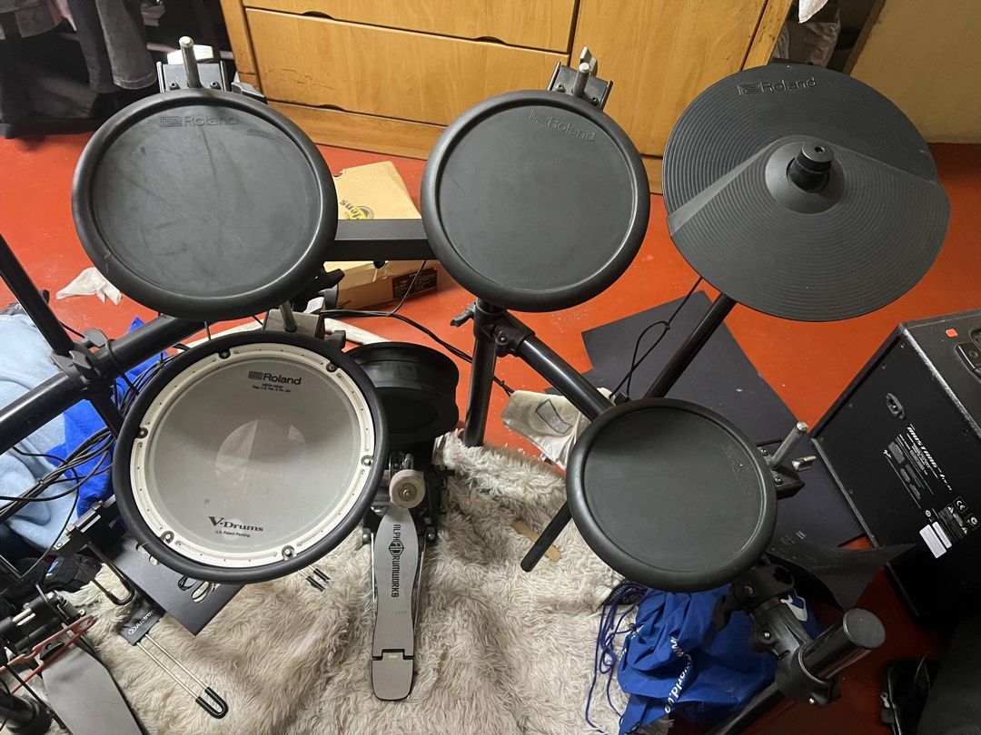 Roland Drum Set Electronic Drum Set TD17KL Yamaha Alexis