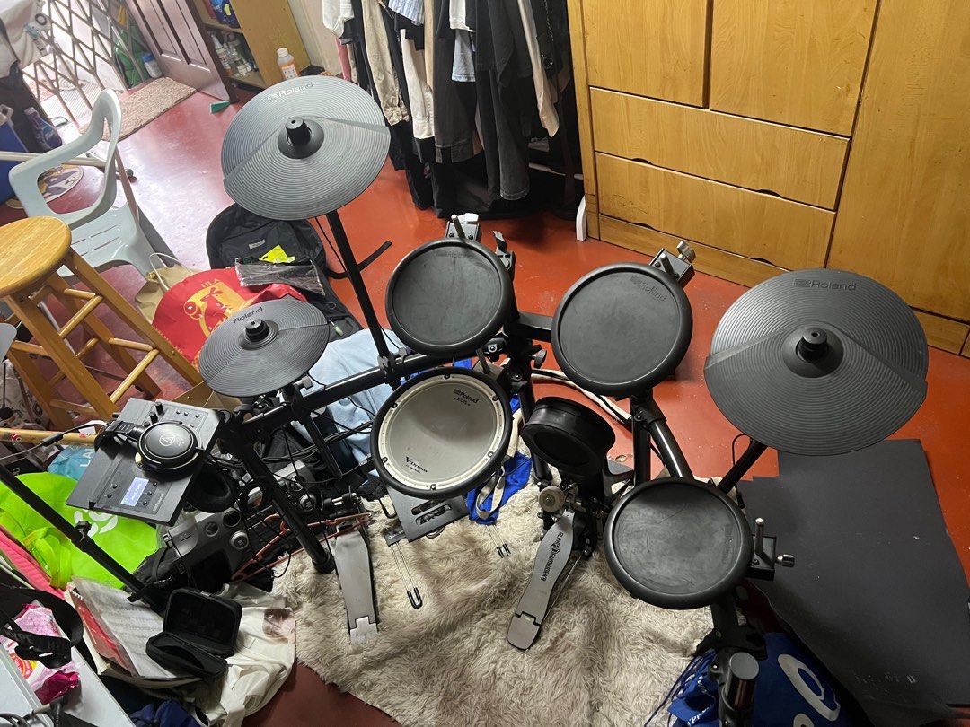 Roland Drum Set Electronic Drum Set TD17KL Yamaha Alexis