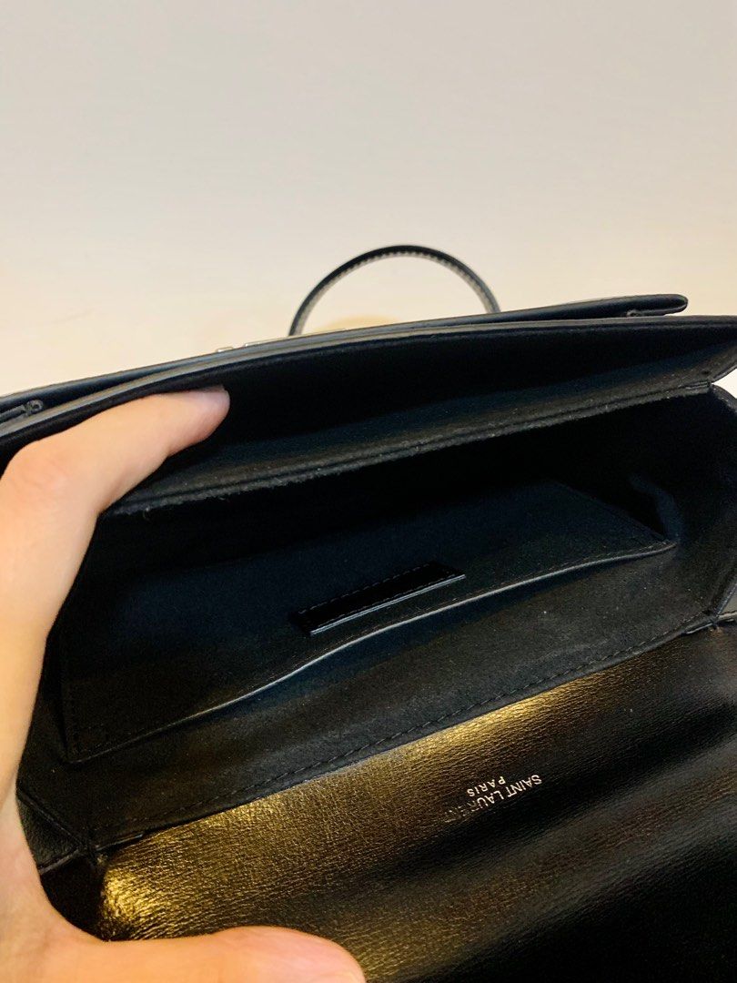 Saint Laurent Paris Bellechasse Sling Bag, Luxury, Bags & Wallets on