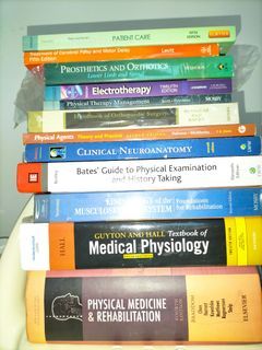 SALE! Physical Therapy/MED books
