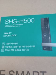 Samsung Digital Door Lock SHS-H500 Card and Pin