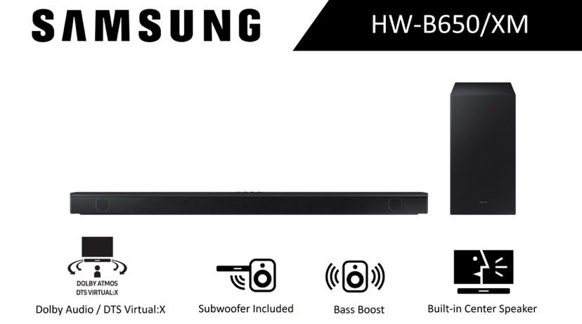 Samsung Soundbar HW-B650, Audio, Soundbars, Speakers & Amplifiers on ...
