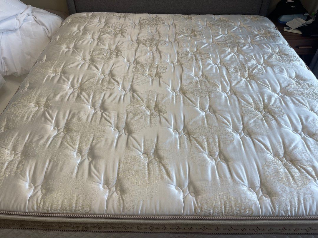 sealy palatial crest knighthood firm queen mattress miami