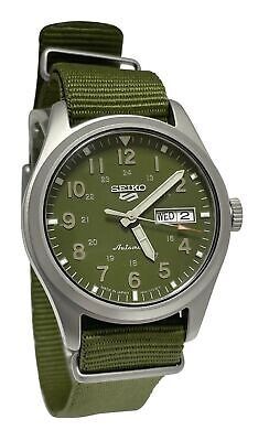 Seiko 5 Sports Field Green Dial Automatic SRPG33K1 100M Men's Watch,  Luxury, Watches on Carousell