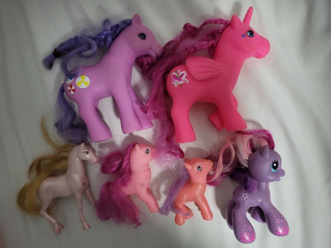 my little pony retro set