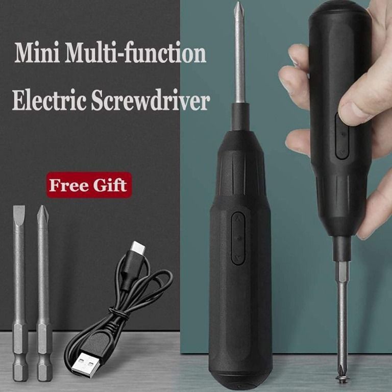 Best Mini Electric Screwdriver Potable Disassembling Repair Tool Kit for  Electronics Cellphone PC Tablet : : Home Improvement