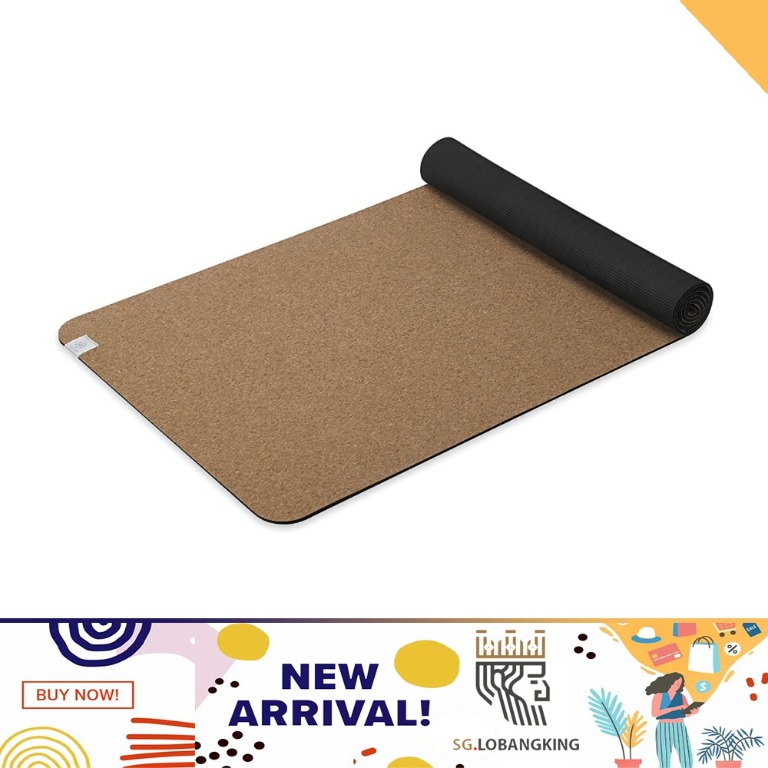 Gaiam cork on sale yoga mat