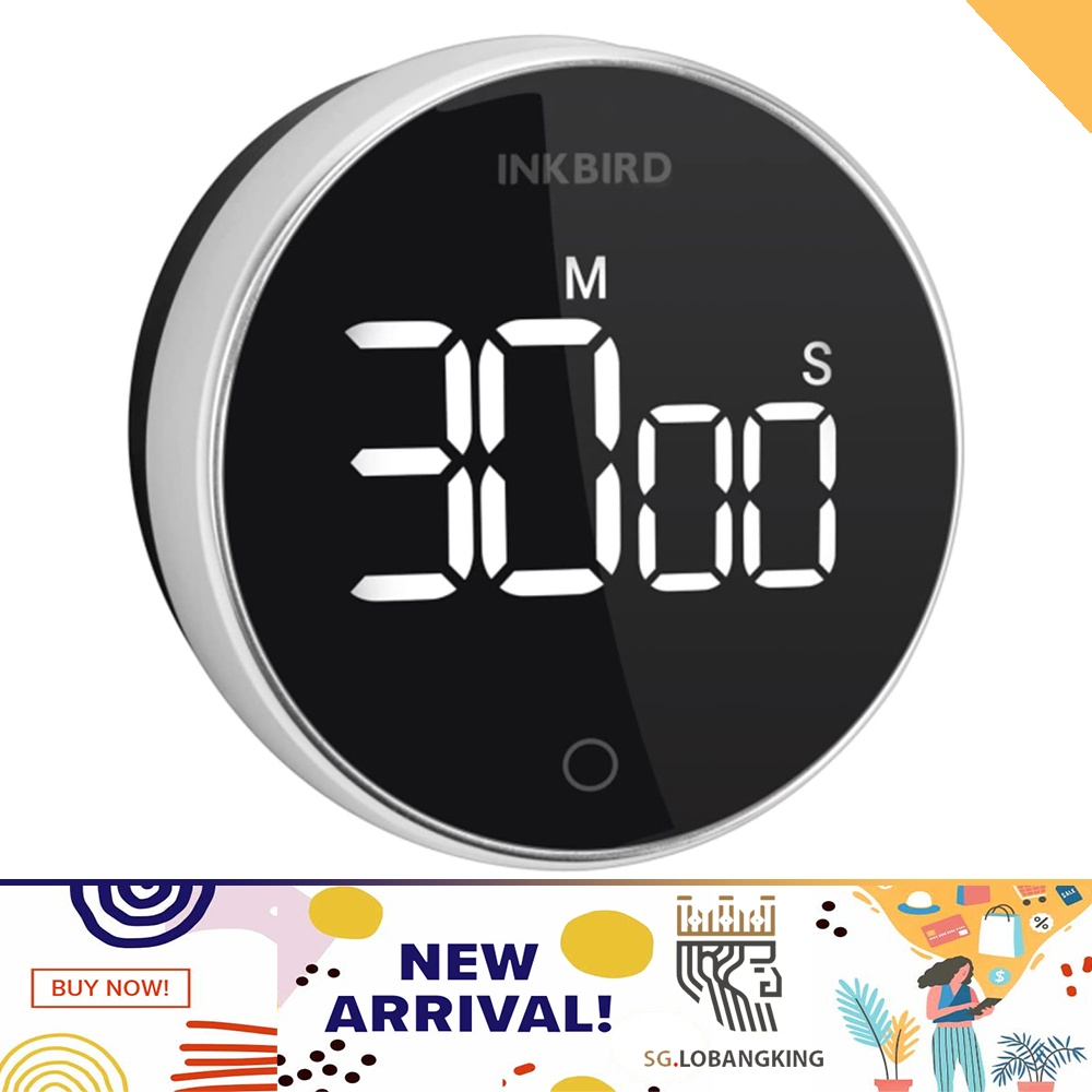 INKBIRD Digital Rechargeable Countdown Kitchen Timer Clock IDT-01