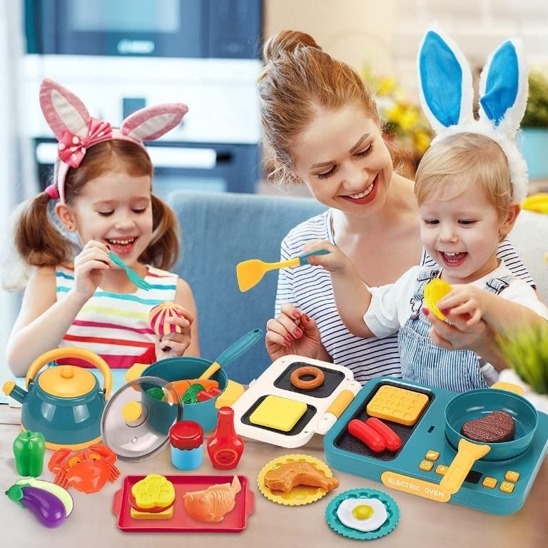 Play food and shop dishes