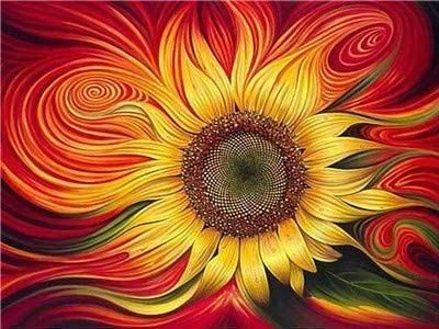 Diamond Painting 5d Sunflower, Wall Sticker