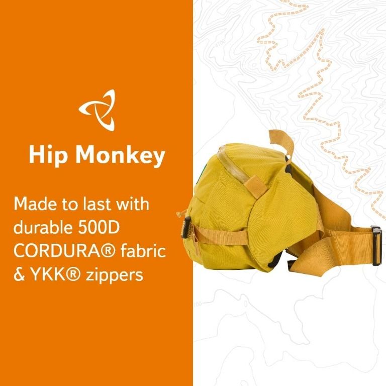 [sg stock] Mystery Ranch Hip Monkey Bag, Lemon, Hobbies & Toys, Travel