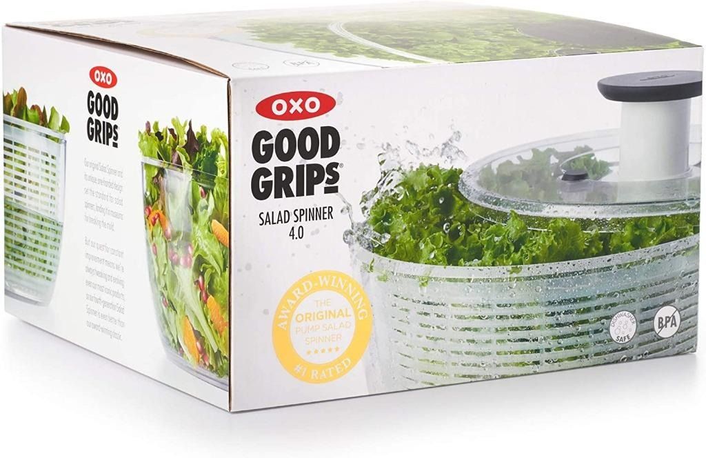 OXO Good Grips Stainless Steel Potato Ricer & Good Grips Large Salad Spinner  - 6.22 Qt.