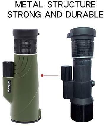 SG stock SCOKC Monocular Telescope 10 20x50 Zoom High Power High