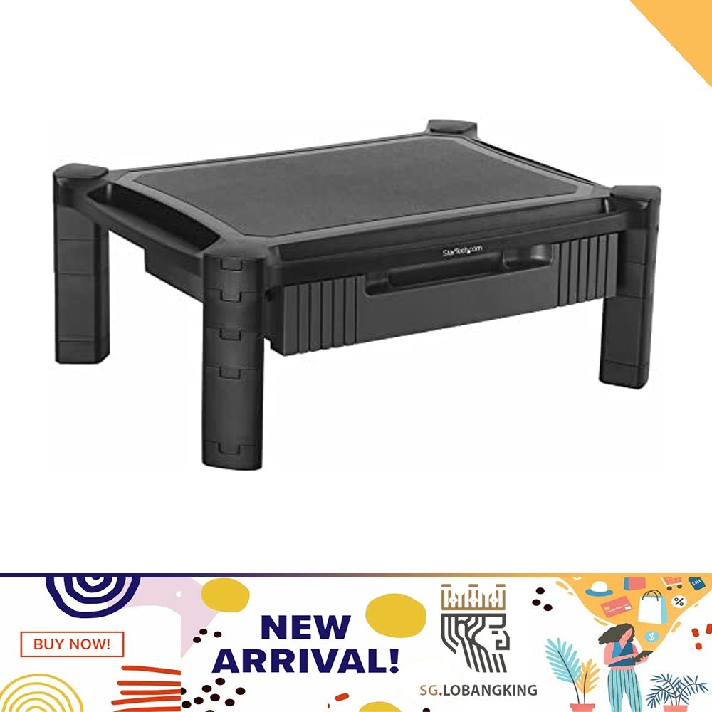 [sg stock] StarTech.com Adjustable Monitor Riser - Drawer - Monitors up ...