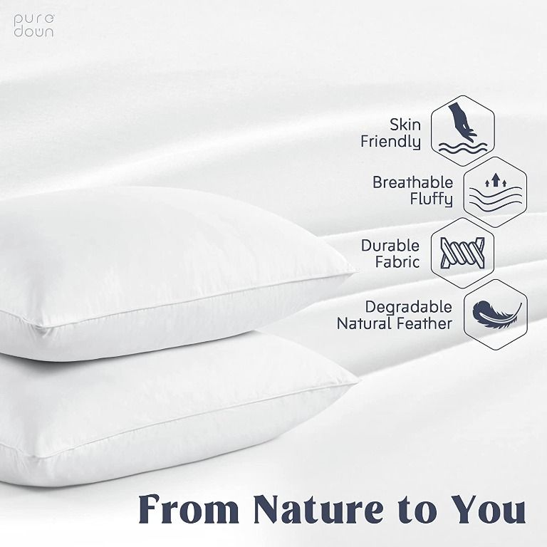 Egyptian bedding goose down pillow hotsell