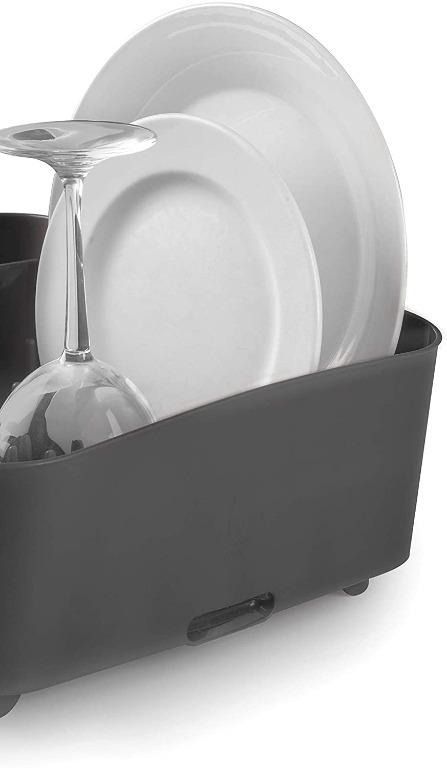 Umbra Tub Dish Rack - Smoke 330590-582