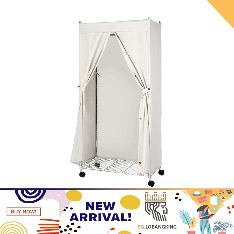 [sg stock] Whitmor Canvas COVER ONLY for Garment Rack, Furniture & Home ...