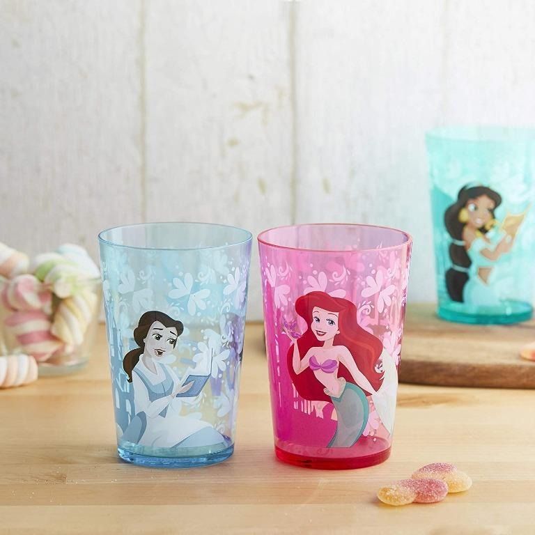  Zak Designs Disney Princess Kelso Toddler Cups For Travel or  Home, 15oz 2-Pack Plastic Sippy Cups, Leak-Proof For Kids (Ariel, Aurora,  Belle, Cinderella, Jasmine, Mulan, Rapunzel, Tiana) : Baby