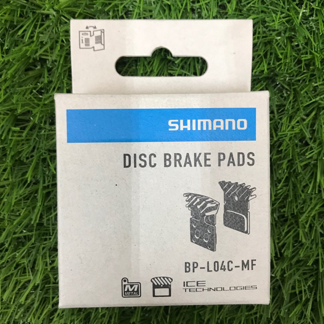 Plaquettes De Frein Shimano L04C Avec Ailettes De Refroidissement - Métal Sinterisé Pour R805/R505