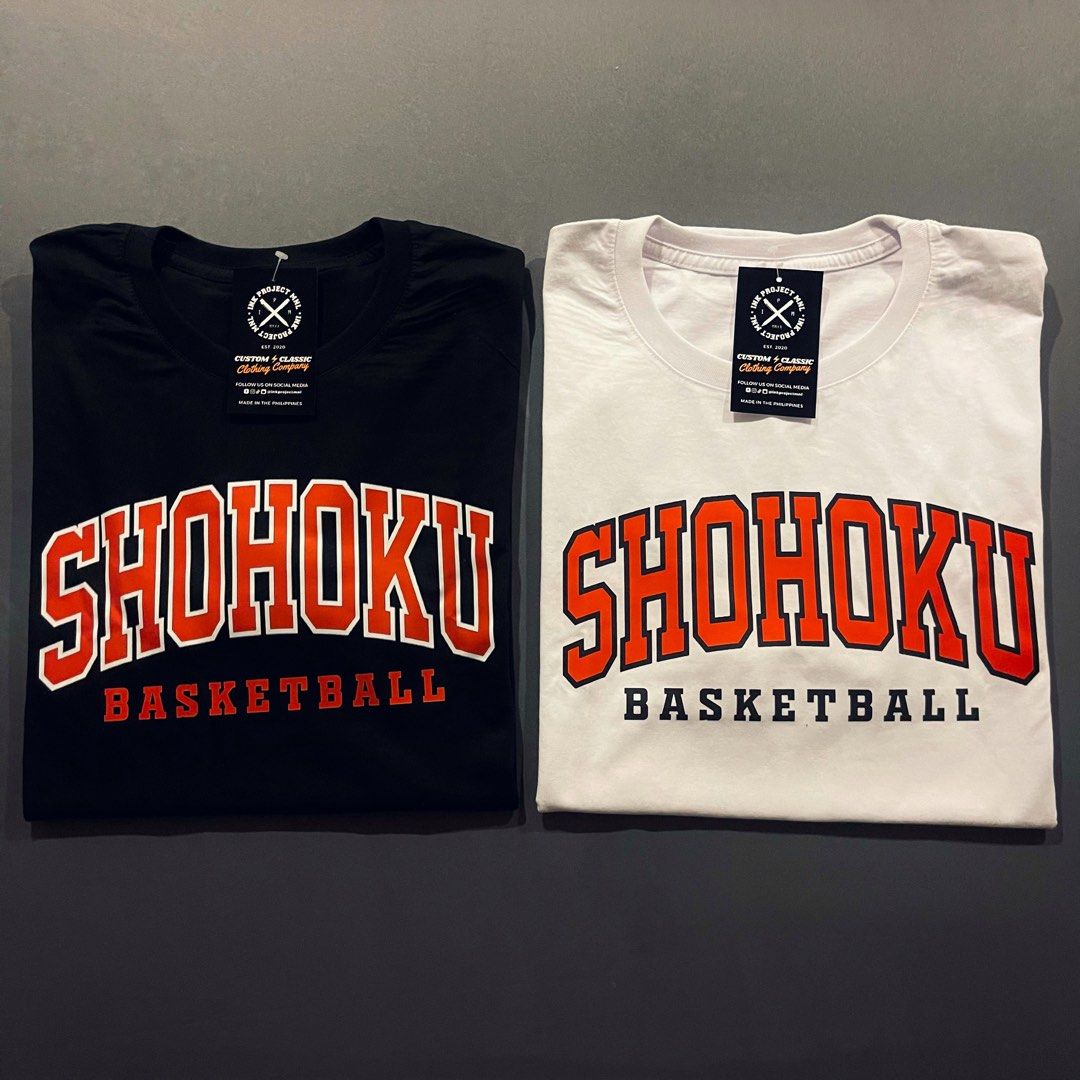 Shohoku T Shirt Slam Dunk SHOHOKU High School Basketball Japan
