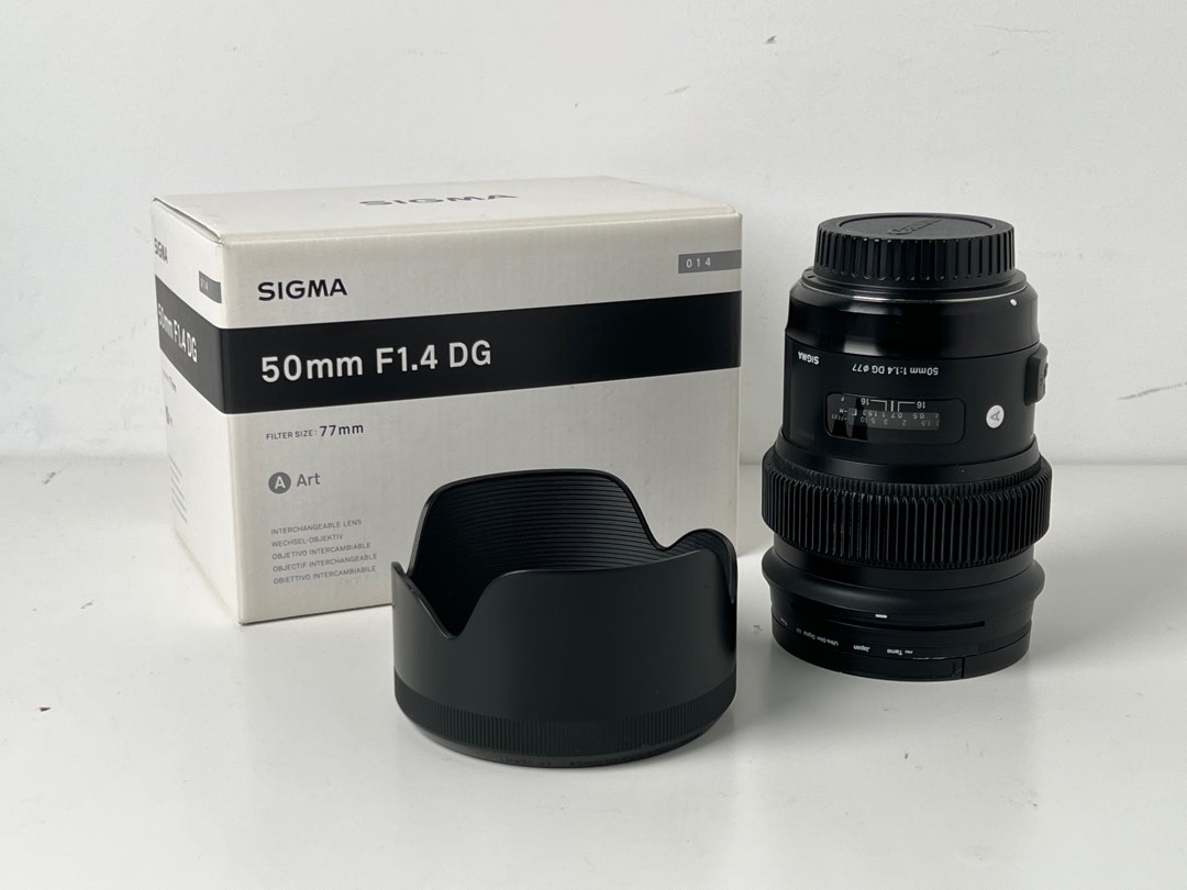 Sigma 50mm F1.4 DG Art (Canon EF mount), 攝影器材, 鏡頭及裝備