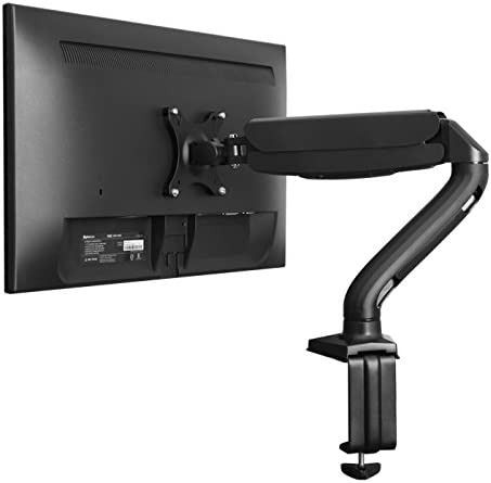 Single Computer Monitor Arm with 2 USB Ports adjustable height ...