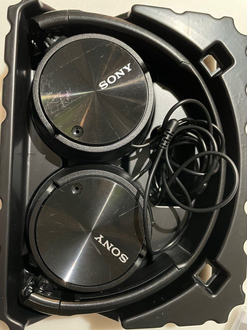 Sony headphone MDR-ZX110NC noise cancelling, Audio, Headphones