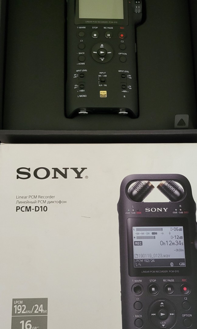 Sony PCM D10, 音響器材, 錄音機- Carousell