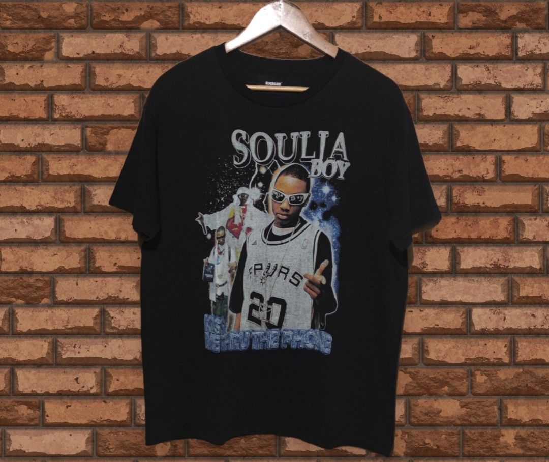 Soulja Boy Rap Tee Shirt, Men's Fashion, Tops & Sets, Tshirts & Polo
