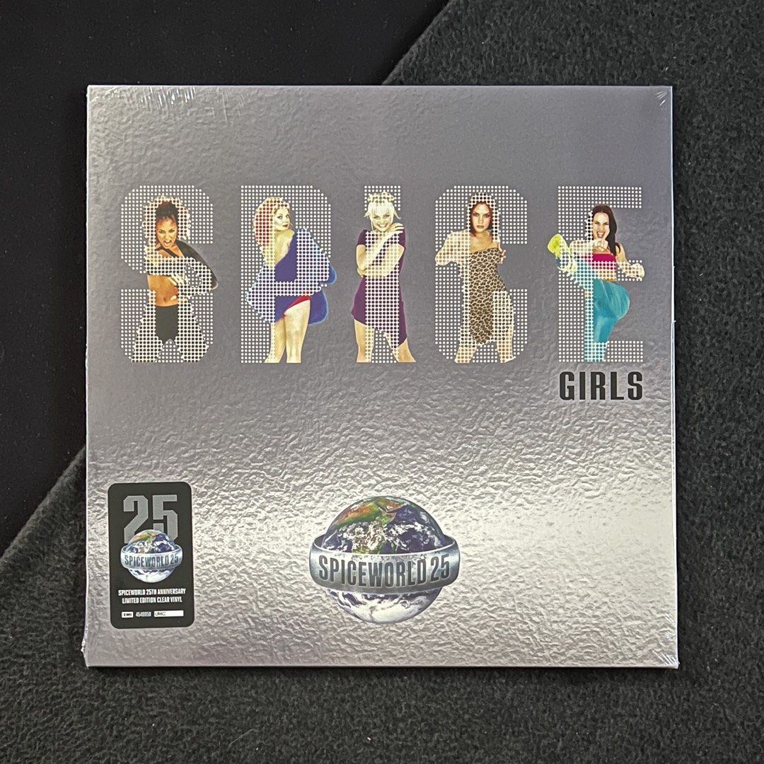 Spice Girls Spiceworld 25th Anniversary Limited Edition Clear Vinyl Lp Hobbies And Toys 