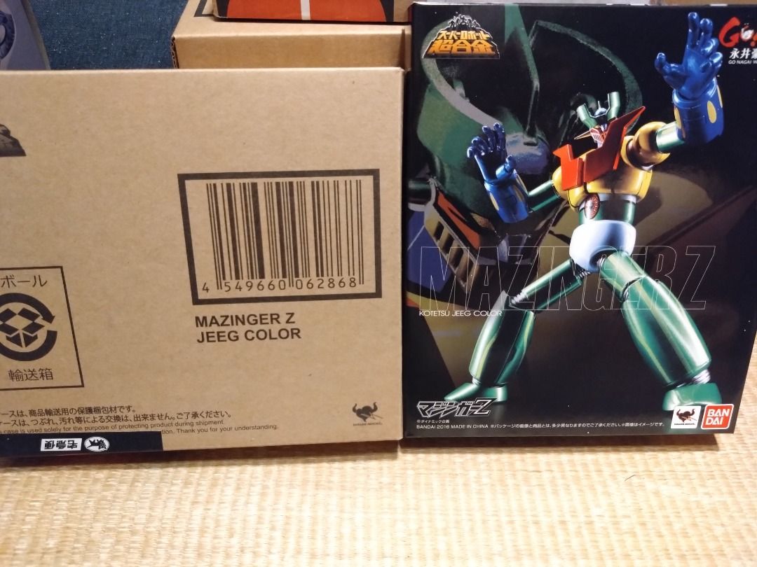 SR合金Mazinger jeep ver, 玩具收藏品, 手辦及模型, 手辦雕像- Carousell