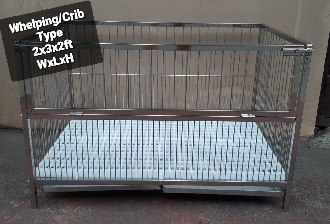 Stainless Dog Cage (304), Pet Supplies, Homes & Other Pet Accessories