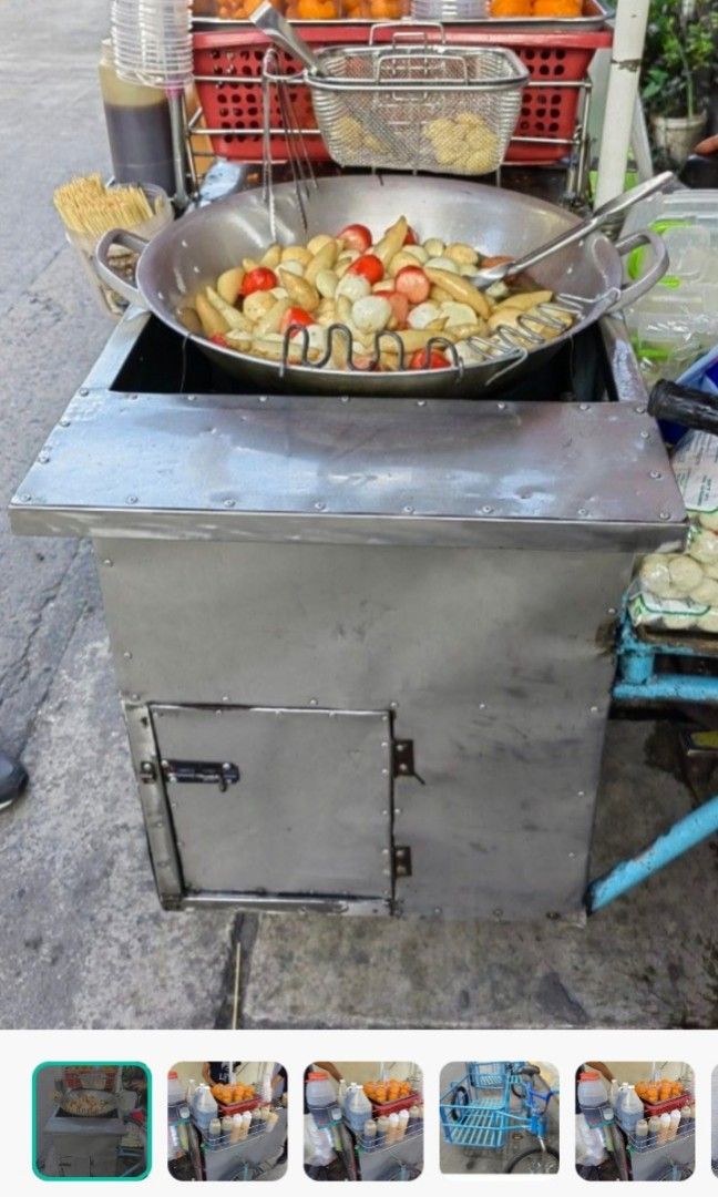 Stainless Siomai And Fish Ball Cart Sports Equipment Bicycles Parts Bicycles On Carousell