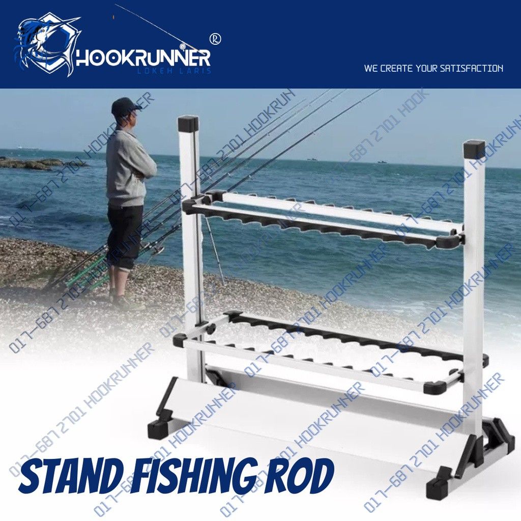 stand fishing rod quality made of aluminium alloy best product