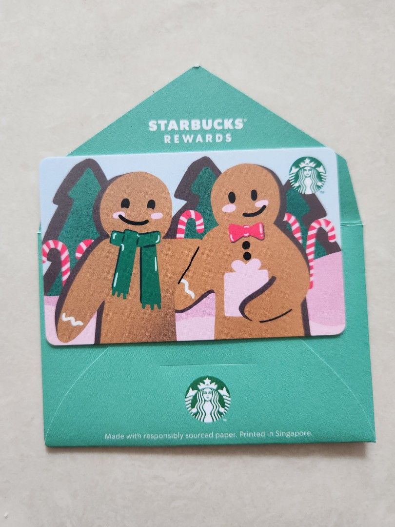 Starbucks Singapore Christmas Card, Tickets & Vouchers, Store Credits