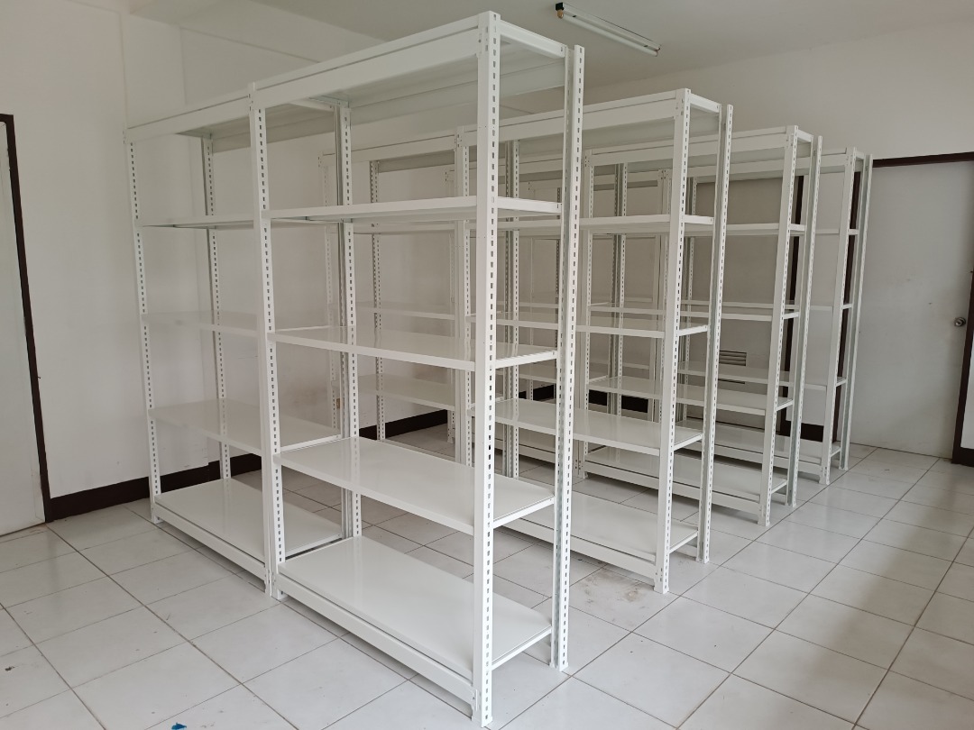 Steel rack office display racks heavy duty boltless type powder coated