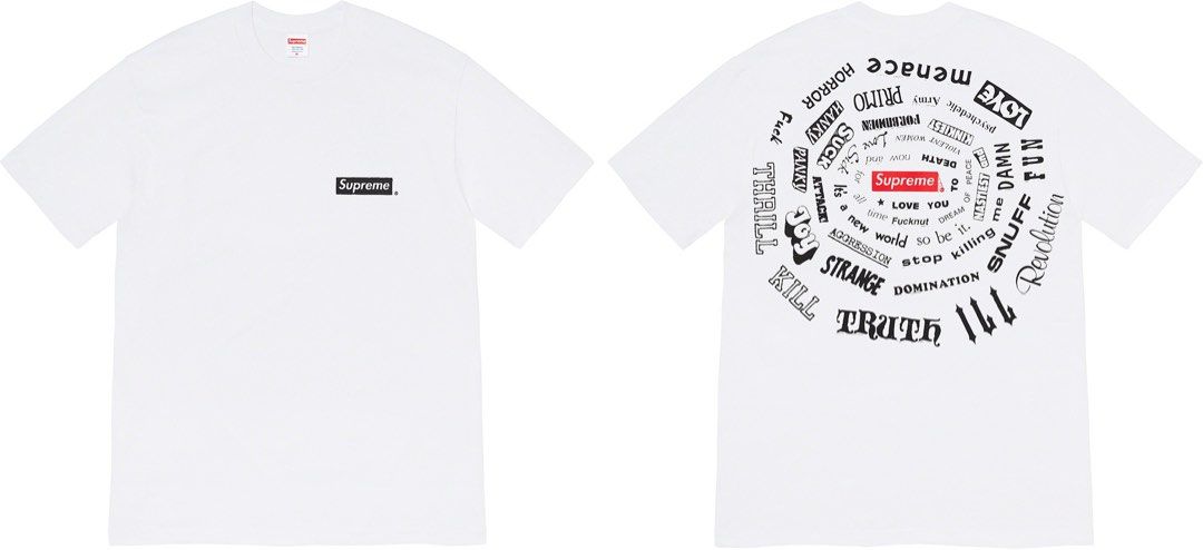 Spiral tee supreme outlet
