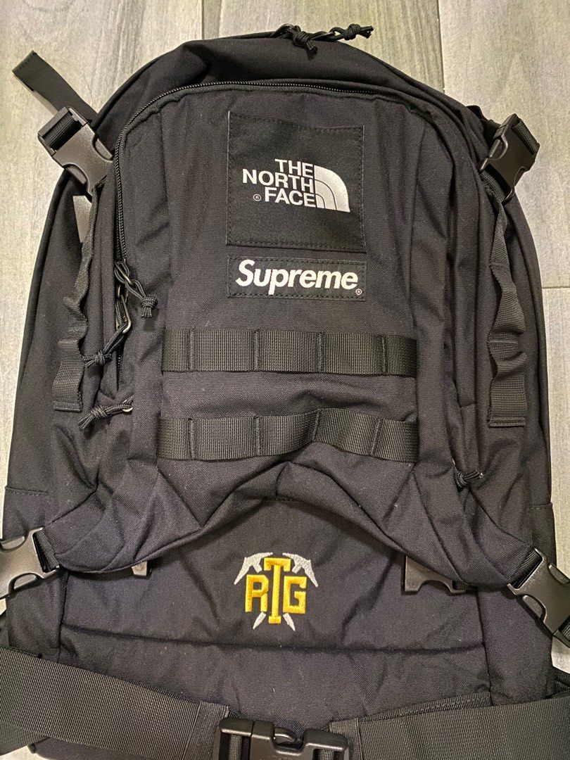 Supreme x The North Face RTG Backpack TNF, 名牌, 手袋及銀包- Carousell