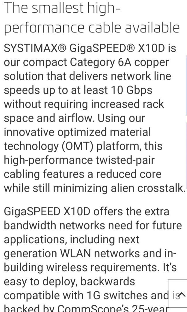 XCD High Speed Cat6 Cable (10m) main image 0